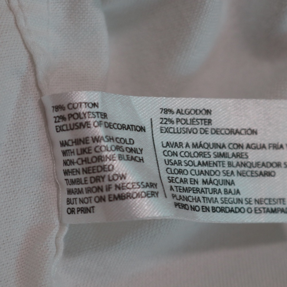 Ralph Lauren Blake Shirt Men's XL White Long Sleeve Button Up 78% Cotton - Picture 5 of 5
